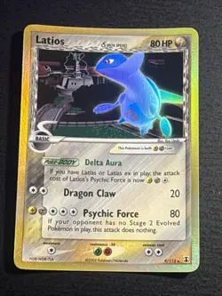Latios Delta Species 9/113 Pokemon TCG Vintage Holo Foil Card Lightly Played LP - Image 1