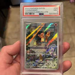 Pokemon Charmander 044 SVP Scarlet & Violet Promo Holo English 2023 PSA 9 - Image 1