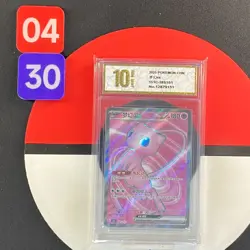 2025 Pokemon TCG S-Chinese Scarlet & Violet 151C 185/151 SR Mew ex Grade10 - Image 1