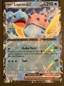Pokemon TCG Lapras ex 22/88 Perfect Order ME3 Holo NM - Image 1