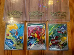Pokemon TCG First Partner Illustration Collection Series 1 Kanto GEN 1 Set - Image 1