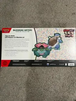 Pokemon Scarlet & Violet 151 Blooming Waters Premium Collection Box Sealed - Image 2
