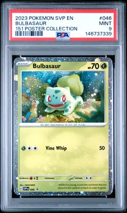 PSA 9 | Pokemon TCG | Black Star Promo | Bulbasaur #46 - Image 1