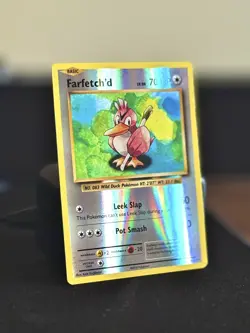 Farfetch’d 68/108 Rare Reverse Holo XY - Evolutions Near Mint Pokemon TCG - Image 1
