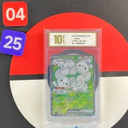 Pokemon S-Chinese Prize Turn CSV4C 147/129 Maushold-EX SR Grade10 - Image 1
