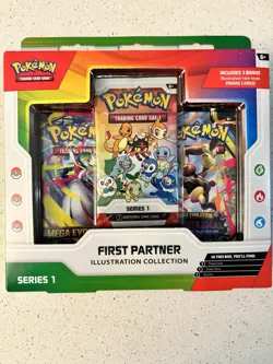 Pokemon First Partner Illustration Collection Box Series 1 Pokemon 2026 - NEW - Image 2