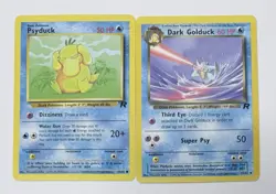 Dark Golduck 37/82 & Psyduck 65/82 - Team Rocket - Pokemon TCG - Image 1