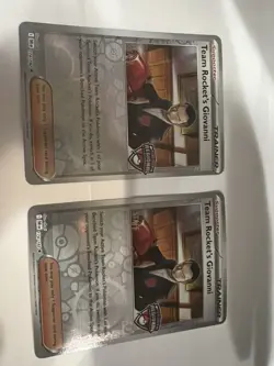 Team Rocket's Giovanni STAFF stamped Pokemon Regional Championship DRI 174/182 - Image 3
