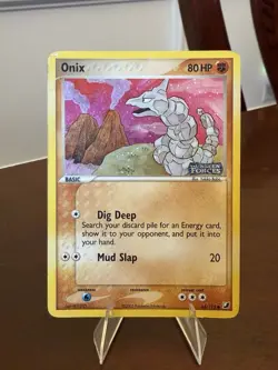 Onix 65/115 Unseen Forces Common Reverse Holo MP Pokemon - Image 1