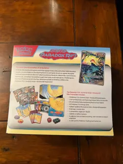 Pokemon Scarlet and Violet Paradox Rift ETB, Sealed, All Contents Inside - Image 2