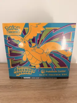 Pokemon TCG: Ascended Heroes Pokemon Center ETB (NEW & Sealed) SMALL TEAR FRONT - Image 1