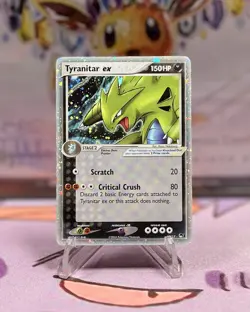 Tyranitar ex 17/17 Ultra Rare Holo - Pokemon POP Series 1 - Vintage NM - Image 1