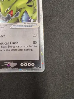 Tyranitar ex 17/17 Ultra Rare Holo - Pokemon POP Series 1 - Vintage NM - Image 5