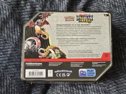 Pokemon TCG Charizard EX Paldean Fates Tin Promo Sealed - Image 2