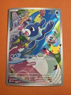 Popplio MEP EN 045 - Pokemon First Partner Illustration Full Art Promo Card - Image 1