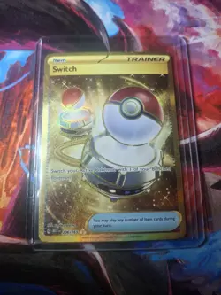 Pokemon TCG Switch Scarlet & Violet 151 Hyper Rare Card 206/165 - Image 1