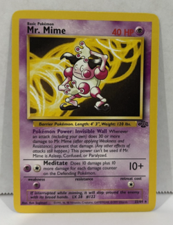 SET of 6 1999 Pokemon Cards: 2 Mr. Mime, Flareon, Ponyta, Rapidash, & Vaporeon - Image 5