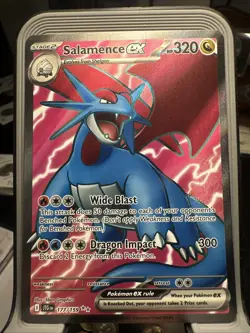 Salamence ex 177/159 Sv09: Journey Together Holo Pokemon - Image 1