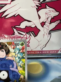 Pokemon Erika's Tangela Scarlet & Violet 218/217 Basic 80HP Regular Ability - Image 3