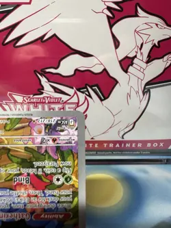 Pokemon Erika's Tangela Scarlet & Violet 218/217 Basic 80HP Regular Ability - Image 5