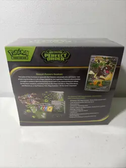 Pokemon TCG Mega Evolution Perfect Order ETB, Sticker Collection, Illustration - Image 4
