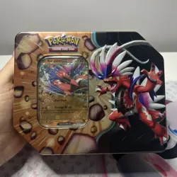 Pokemon Paldea Partners Slashing Legends Tin Sets Koraidon & Miraidon - Sealed - Image 2