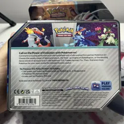 Pokemon Paldea Partners Slashing Legends Tin Sets Koraidon & Miraidon - Sealed - Image 5