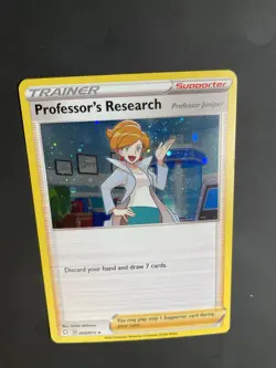 Pokemon TCG Sword & Shield Professors Research 060/072 Cosmos Holo Promo - Image 2