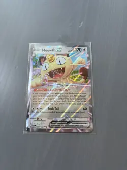 Meowth ex 062/088 Double Rare Pokemon Perfect Order - Image 1