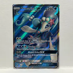 2017 Pokemon Primarina GX SM39 Black Star Promo Sun & Moon Full Art - Image 1