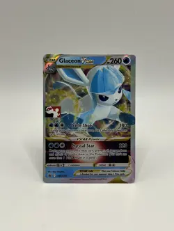 Miscut Glaceon Vstar Pokemon Prize Pack Series 2 Promo Error Misprint - Image 1