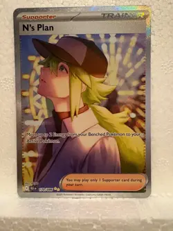 N's Plan 170/086 Sv: Black Bolt Holo sir Pokemon - Image 1