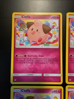 Pokemon 4x Cleffa 131/214 Unbroken Bonds Lp-nm - Image 2