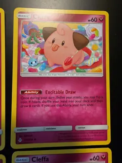 Pokemon 4x Cleffa 131/214 Unbroken Bonds Lp-nm - Image 3