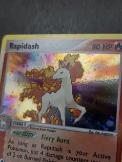 Pokemon TCG Rapidash EX FireRed LeafGreen 13/112 Holo Rare 2004 NM Condition - Image 2