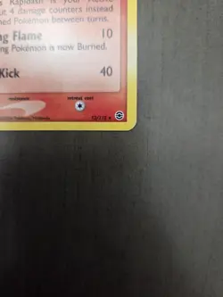 Pokemon TCG Rapidash EX FireRed LeafGreen 13/112 Holo Rare 2004 NM Condition - Image 3