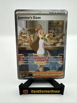 Pokemon TCG Jasmine's Gaze Full Art Holo Trainer Surging Sparks #245/191 - Image 1