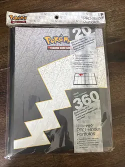 Ultra Pro 25th Anniversary Pokemon Pro Binder, Gray - 15823 74427158231 - Image 1
