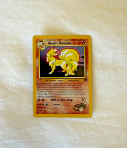 Pokemon Brock's Ninetales Gym Challenge 3/132 Holo Rare 2000 English Unlimited - Image 1