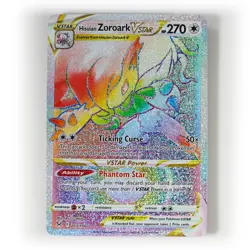 Pokemon - Hisuian Zoroark VSTAR - 203/196 - SWSH Lost Origin - Secret Rare - Image 1