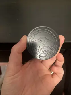 Pikachu Gold Jumbo Paradox Rift Pokemon TCG Flipping Coin - Image 3