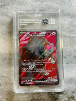 Pokemon Bloodmoon Ursaluna EX 202/167 Ultra Rare Twilight Masquerade - TAG 10🔥 - Image 1