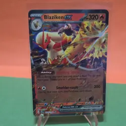 Pokemon TCG Blaziken ex 024/159 Sv09: Journey Together Double Rare Holo EX HP320 - Image 1