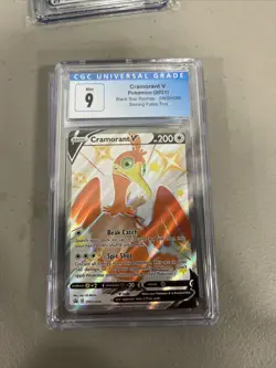 Pokemon Cramorant V SWSH086 CGC 9 Shining Fates Promo 86 CGC 9 - Image 1