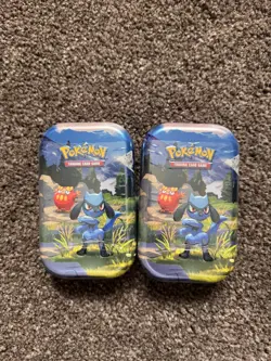 Pokemon TCG Mega Evolution Ascended Heroes Mini Tins 2No. Tins, New and Sealed - Image 1