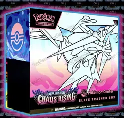 POKEMON TCG🔥🩵 CHAOS RISING 🩷 BOOSTER BOX, CENTER ETB ➕ 2X BUNDLES PRESALE - Image 2