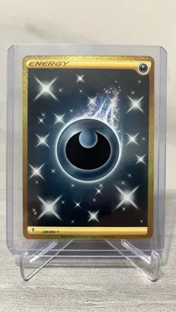 Pokemon TCG - Darkness Energy (Secret) 236/203 Evolving Skies - Image 1