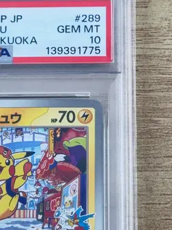 2025 Pokemon SV-P JP Fukuoka Pikachu #289 PSA 10 Promo Special Box PC Fukuoka - Image 4