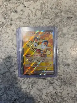 Meowth Ex Full Art 107/088 - Pokemon TCG Perfect Order NM Condition - Image 1