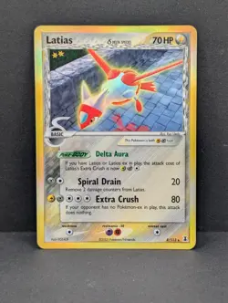 Latias Delta Species 8/113 Delta Holo Ultra Rare Pokemon TCG Nintendo LP+ - Image 1